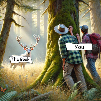 cartoon about a sneak peek of an epic book
